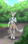 Rating: s
ID: 5087654
Date: 2024-10-01 19:34:58 -0400
Status: active
Score: 57
2024 absurd_res abuniverse anthro backpack bottomwear brown_eyes canid canine canis clean_diaper clothed clothing collar darksidefighter diaper diaper_peekage digitigrade dipstick_tail fennec_fox fox fur gloves_(marking) grey_body grey_fur hi_res hybrid leg_markings littlepawz littlepawz_(diaper) male mammal markings nintendo outside pacifier pacifier_clip pokemon pokewalker shirt shorts socks_(marking) solo t-shirt tail tail_markings topwear true_fox wearing_diaper wolf xorowolf post #5087654
