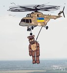 Rating: s
ID: 3180885
Date: 2022-02-16 22:08:14 -0500
Status: active
Score: 428
2022 aircraft animatronic anthro bear black_sclera bow_tie brown_body brown_fur camo city city_background digital_media_(artwork) five_nights_at_freddy's flying freddy_(fnaf) fur helicopter inanimate_object japversus machine male mammal meme mi-8 midair military military_vehicle necktie photo_background photography_(artwork) politics robot scottgames shitpost sky solo suspension tryzub ukraine ukrainian_flag vehicle what wheel white_eyes post #3180885