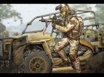 Rating: s
ID: 3695642
Date: 2022-11-17 00:14:36 -0500
Status: active
Score: 124
2022 anthro armor assault_rifle backpack beard belt black_bars black_hair black_nose blurred_background bottomwear camo camo_backpack camo_clothing camo_print clothing combat_gear electronics eyewear eyewear_on_head facial_hair footwear gloves goggles goggles_on_head gun hair handwear headgear helmet hi_res holding_gun holding_object holding_ranged_weapon holding_rifle holding_weapon hyena jacket kambo letterbox male mammal microphone pants pattern_clothing plantigrade pouch_(clothing) ranged_weapon rifle sharp_teeth shoes short_hair smile solo spotted_hyena teeth topwear vest weapon post #3695642