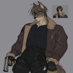 Rating: s
ID: 5736586
Date: 2025-07-26 19:25:36 -0400
Status: active
Score: 13
1:1 alternate_species anthro belt canid canine canis capcom clothed clothing coyote digital_media_(artwork) domestic_dog furrification gun hi_res jacket leon_kennedy male mammal ranged_weapon reference_image resident_evil serious_face sketch solo topwear twunk weapon wolf xsissa post #5736586
