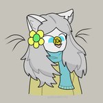 Rating: s
ID: 5203214
Date: 2024-11-24 18:23:04 -0500
Status: active
Score: 22
1:1 accessory anthro ashblondekittyy blue_eyes blue_scarf cent_sign clothing currency_symbol domestic_cat felid feline felis female flower flower_in_hair fur grey_hair hair hair_accessory mammal plant scarf solo sticker sweater symbol topwear trans_(lore) trans_woman_(lore) whiskers white_body white_fur yellow_clothing yellow_sweater yellow_topwear yuna_(ashblondekitty) post #5203214