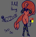 Rating: s
ID: 5507623
Date: 2025-04-16 09:50:49 -0400
Status: active
Score: 5
anthro armwear biped clothing digital_drawing_(artwork) digital_media_(artwork) female feral fish full-length_portrait gloves grey_background handwear hi_res kappi0 latex latex_clothing latex_gloves latex_handwear latex_legwear latex_stockings legwear marine model_sheet portrait red_body rubber_clothing simple_background solo stockings tail tail_hair teeth the_red_herring_(kappi0) thigh_highs tight_clothing watermark post #5507623