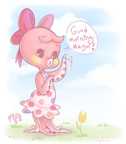 6_legs <3 animal_crossing anthro arched_back bangs bare_shoulders barefoot black_eyes blue_sky bow cephalopod clothing cloud day detailed_background dialogue digital_media_(artwork) dress english_text eyebrows eyelashes female flat_chested flower full-length_portrait grass hair_bow hair_ribbon leaf looking_at_viewer marina_(animal_crossing) marine motion_lines multi_leg multi_limb multicolored_skin nini_(artist) nintendo octopus open_mouth pink_heart pink_skin plant polka_dots portrait raised_eyebrows ribbons side_view signature sky solo speech_bubble standing suction_cup tentacles text video_games waving white_clothing white_dress white_skin yellow_skin
Rating: Safe
Score: 6
User: Schuppo
Date: August 17, 2017 6_legs <3 animal_crossing anthro arched_back bangs bare_shoulders barefoot black_eyes blue_sky bow cephalopod clothing cloud day detailed_background dialogue digital_media_(artwork) dress english_text eyebrows eyelashes female flat_chested flower full-length_portrait grass hair_bow hair_ribbon leaf looking_at_viewer marina_(animal_crossing) marine motion_lines multi_leg multi_limb multicolored_skin nini_(artist) nintendo octopus open_mouth pink_heart pink_skin plant polka_dots portrait raised_eyebrows ribbons side_view signature sky solo speech_bubble standing suction_cup tentacles text video_games waving white_clothing white_dress white_skin yellow_skin
Rating: Safe
Score: 6
User: Schuppo
Date: August 17, 2017