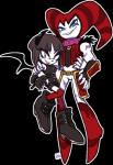 Rating: s
ID: 1570350
Date: 2018-06-11 11:14:16 -0400
Status: active
Score: 8
alpha_channel alternative_fashion ami-dark bat bat_wings belt black_nose blue_eyes boots brown_hair claws clothed clothing duo female footwear gloves goth grin hair handwear ketrindarkdragon lipstick makeup mammal membrane_(anatomy) membranous_wings nightmaren nights_into_dreams reala red_eyes sega shoes smile white_body white_skin wings post #1570350