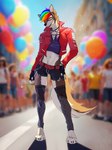 Rating: s
ID: 4985203
Date: 2024-08-14 06:19:32 -0400
Status: active
Score: 34
absurd_res adolescent anthro balloon balto_star belt black_clothing black_gloves black_handwear blue_bottomwear blue_clothing blue_crop_top blue_shirt blue_shorts blue_topwear bottomwear brown_body brown_fur brown_hair canid canine canis clothed clothing crop_top crowd fingerless_gloves fishnet_clothing fishnet_legwear fur gloves group hair handwear hi_res inflatable jacket legwear lgbt_pride male mammal multicolored_hair outside parade pose pride pride_color_hair pride_colors pride_parade rainbow rainbow_hair rainbow_pride_colors red_belt red_clothing red_jacket red_topwear ruusen seven-stripe_rainbow_pride_colors shirt shorts solo_focus stockings topwear white_body white_fur wolf yellow_eyes young post #4985203