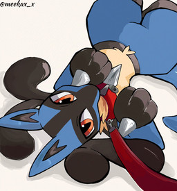 Rating: s
ID: 5259127
Date: 2024-12-22 17:53:10 -0500
Status: active
Score: 60
2024 3_fingers absurd_res ambiguous_anthro ambiguous_gender anthro artist_name black_body black_fur black_inner_ear black_legs blue_body blue_ears blue_fur blue_tail chest_spike collar digital_media_(artwork) fingers first_person_view fur generation_4_pokemon gloves_(marking) hand_spike hi_res leash leashing_pov looking_at_viewer lucario lying markings meekax_x multicolored_body multicolored_ears multicolored_fur neck_tuft nintendo on_back pokemon pokemon_(species) pupils red_collar red_eyes red_leash simple_background solo spikes spikes_(anatomy) tail text thick_thighs tuft white_background yellow_body yellow_fur post #5259127