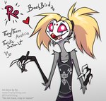 Rating: s
ID: 5637762
Date: 2025-06-12 14:48:02 -0400
Status: pending
Score: 0
4_fingers ambiguous_gender anthro beak bird_demon blonde_hair clothing clown_makeup eye_makeup fan_character fingers fur goetia grey_body grey_fur hair hazbin_hotel heart_symbol hellaverse helluva_boss holding_object holding_pen looking_at_viewer makeup marker owl_demon pen piercing pink_sclera red_beak rotarr shaded shirt signature simple_background slim smile solo tank_top text tied_hair tongue tongue_out tongue_piercing topwear watermark white_background white_eyes white_face post #5637762