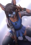 Rating: s
ID: 5550602
Date: 2025-05-05 11:43:02 -0400
Status: active
Score: 18
absurd_res accessory anthro armwear belt bracelet canid canine canis clothed clothing collar crossdressing dobermann domestic_dog dress eyewear femboy fishnet_armwear fishnet_clothing glasses gynomorph hair hi_res intersex jewelry kiku kikuko leather legwear long_hair male mammal paws pinscher pinup pose solo stockings vaspi post #5550602