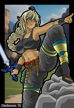 Rating: s
ID: 5458802
Date: 2025-03-26 22:38:21 -0400
Status: active
Score: 10
2025 abs absurd_res blonde_hair breasts breath_of_the_wild clothed clothing digital_media_(artwork) female hair hi_res holding_object holding_weapon humanoid humanoid_pointy_ears hylian mammal melee_weapon nintendo not_furry pointy_ears princess_zelda solo sword tears_of_the_kingdom the_legend_of_zelda weapon zardoseus post #5458802