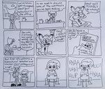 Rating: s
ID: 5620253
Date: 2025-06-04 07:51:13 -0400
Status: active
Score: 2
2024 9_panel_comic anthro bobcat bubsy bubsy_(series) chair city cityscape clothing comic container crossover cup derp_eyes desk dialogue domestic_cat english_text exasperated exclamation_point felid feline felis female furniture gecko gesture gex_(series) gex_the_gecko group hand_gesture hi_res human_resource_management humor katy_kat lizard lynx male mammal midriff motivating mug nikki_morgen nintendo office parody pointing print_clothing print_shirt print_t-shirt print_topwear raised_arms reptile scalie shirt sitting smile t-shirt table text the_legend_of_zelda toon_link toony topwear trio wind_waker window yelling post #5620253