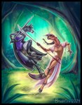 Rating: s
ID: 5553307
Date: 2025-05-06 15:22:08 -0400
Status: active
Score: 7
2024 5_fingers anthro artist_name black_border black_cape black_clothing black_hair black_mane black_tail border breasts brown_body brown_hair brown_mane brown_tail brushfire cape cleavage clothed clothing digital_media_(artwork) dreki_(skuggamul) dress duo english_text equid equine eye_contact eyebrows female fight fighting_pose fingers grass grin gynja_(skuggamul) hair hi_res highlights_(coloring) hooves horse hybrid looking_at_another looking_down looking_up mammal mane melee_weapon mule multicolored_body outside pink_clothing pink_dress plant polearm pose purple_corset purple_eyes shirt smile spear sword tail teeth text tongue tongue_out topwear tree two_tone_body weapon post #5553307