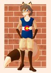 Rating: s
ID: 5648976
Date: 2025-06-17 14:42:01 -0400
Status: pending
Score: 5
4_toes 5_fingers absurd_res anthro barefoot blue_clothing blue_eyes blue_shirt blue_t-shirt blue_topwear bottomwear brick brick_wall brown_body brown_fur brown_hair canid canine clothed clothed_anthro clothed_male clothing feet fingers fox fur grey_hair hair hand_in_pocket hi_res inner_ear_fluff jordano long_tail male mammal orange_body orange_fur paws pockets shirt short_hair shorts skinny skinny_anthro skinny_male slim slim_anthro slim_male solo t-shirt tail toes topwear tuft wall_(structure) white_body white_fur xofrehpyc post #5648976