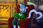 Rating: s
ID: 3541719
Date: 2022-09-01 15:13:58 -0400
Status: active
Score: 13
:3 antenna_hair antennae_(anatomy) anthro big_breasts blue_eyes blue_hair blue_tongue book breasts candle chair clock clothed clothing column cozy dipstick_ears dipstick_tail ear_markings ears_up eyewear felid female fur furniture gem gesture glasses gold_(metal) gold_jewelry gold_necklace hair happy hi_res holding_object huge_breasts humor hyper hyper_breasts iguanasarecool jewelry keyhole leucistic long_tail looking_at_viewer mammal markings motherly multicolored_body multicolored_ears multicolored_fur necklace nicole_corbin pantherine pince-nez portrait pun recliner shelf sitting slightly_chubby slightly_chubby_female smile snow snowing solo squish sweater tail tail_gesture tail_heart tail_markings the_corbin_family three-quarter_portrait tiger tongue topwear vase white_body white_fur window youtuber post #3541719
