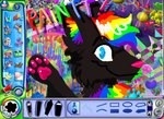 Rating: s
ID: 4748147
Date: 2024-04-28 02:10:53 -0400
Status: active
Score: 11
2023 abstract_background ambiguous_form ambiguous_gender black_body black_fur blue_eyes canid canine canis character_name digital_media_(artwork) digital_painting_(artwork) eyebrows fur hair handwritten_text jaspering kidpix_(artwork) kidpix_(copyright) looking_at_viewer mammal multicolored_hair nonbinary_(lore) painting_(artwork) pawpads paws pink_nose pink_pawpads rainbow_hair rainbow_inner_ear_fluff rainbow_text shaded smile snout solo sparklefur text trans_(lore) trans_man_(lore) wolf post #4748147
