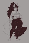 Rating: s
ID: 5454798
Date: 2025-03-24 22:43:22 -0400
Status: active
Score: 54
2025 aged_up anthro big_breasts breasts canid canine clothed clothing female female_anthro fluffy fluffy_tail fox hair hi_res huge_breasts kanako_ketsukane long_hair mammal off_shoulder ponytail signirsol solo tail thick_thighs undertale_(series) undertale_yellow wide_hips post #5454798