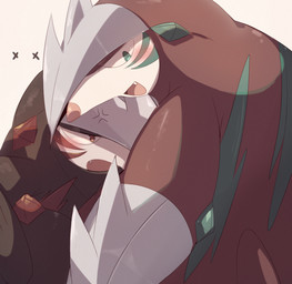 Rating: s
ID: 2155872
Date: 2020-02-20 08:44:09 -0500
Status: active
Score: 5
blush blush_lines brown_eyes cross-popping_vein cute_fangs duo excadrill fangs flustered frown generation_5_pokemon green_eyes nintendo open_frown open_mouth open_smile pink_tongue pokemon pokemon_(species) shiny_pokemon shixiexiaomo smile teeth tongue post #2155872