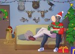 Rating: s
ID: 4494862
Date: 2023-12-25 20:27:28 -0500
Status: active
Score: 10
5_fingers anon_(snoot_game) anthro avian bald bear bone_frill bottomwear box brown_hair cavemanon_studios christmas christmas_clothing christmas_decorations christmas_headwear christmas_lights christmas_sweater christmas_topwear clothing collared_shirt colored container deer detailed_background dress_shirt duo eyes_closed faceless_character faceless_human faceless_male fingers fish floral_print footwear frill_(anatomy) furniture gift gift_box goodbye_volcano_high grey_body grey_scales hair hand_on_arm hat headgear headwear hi_res holidays hug human human_on_anthro hunting_trophy inside interspecies light_body light_skin male male/male male_anthro male_on_anthro male_on_human mammal marine membrane_(anatomy) membranous_wings minabaudelair mounted_trophy naser_(gvh) on_lap on_sofa open_mouth open_smile pants pillow plantigrade prehistoric_species pterodactylus pterosaur reptile rhinoceros rocking_horse saddle santa_hat scales scalie shirt shoes short_hair sitting sitting_on_lap smile sneakers snoot_game sofa sweater taxidermy taxidermy_mount tongue topwear wings wreath post #4494862