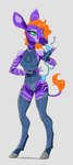 Rating: s
ID: 5500147
Date: 2025-04-12 22:25:54 -0400
Status: active
Score: 7
2023 alternate_universe android clothing cybernetics female feral fingerless_gloves genevieve_lykelle giraffid gloves green_eyes hacking hair handwear hi_res hologram hologram_hair hooves leg_markings leggings legwear machine mammal markings okapi orange_hair phlegraofmystery purple_body robot robotic_eyes smile socks_(marking) solo stockings stripes summoning tail tail_tuft tuft unitard wrist_strap post #5500147