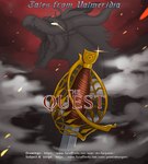 Rating: s
ID: 3599374
Date: 2022-10-01 12:23:41 -0400
Status: active
Score: 22
ambiguous_gender basket_hilt blade comic cover cover_art cover_page docfurpanic dragon english_text feral glistening glistening_eyes guard hi_res hilt horn melee_weapon menacing_shadow menacing_silhouette mythological_creature mythological_scalie mythology riazanna roaring scalie schiavona shadow silhouette smoke solo sparkles story story_in_description sword tales_from_valmeridia text tusks url weapon white_eyes post #3599374