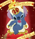 Rating: s
ID: 5664177
Date: 2025-06-24 03:49:22 -0400
Status: active
Score: 15
2025 4_fingers 4_toes alien ambiguous_gender anniversary anthro banner biped black_eyes blue_body blue_claws blue_nose chair claws crossed_legs crown crown_only curtains digital_drawing_(artwork) digital_media_(artwork) disney english_text experiment_(lilo_and_stitch) feet finger_claws fingers furniture happy_birthday harara headgear hi_res japanese_description lilo_and_stitch looking_at_viewer male_(lore) notched_ear red_carpet signature sitting smile solo stitch_(lilo_and_stitch) teeth text throne toes tongue tongue_out post #5664177