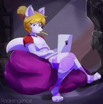 Rating: s
ID: 4056899
Date: 2023-05-17 08:35:32 -0400
Status: active
Score: 15
anthro bean_bag blonde_hair blue_eyes canid canine canis clothed clothing computer crop_top digital_media_(artwork) domestic_dog electronics femboy fur hair hi_res laptop legwear male mammal midriff pattern_clothing pattern_legwear pattern_thigh_highs pencil_in_mouth ponytail programming_socks radvengence raglan_shirt shirt short_ponytail solo striped_clothing striped_legwear striped_thigh_highs stripes tail thigh_highs toni_(radvengence) topwear typing white_body white_fur post #4056899