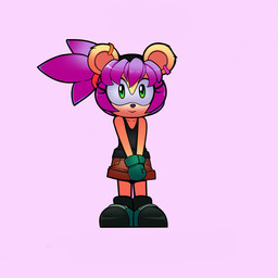 clothing dreamcastzx1 ear_piercing eyelashes female footwear fur gloves green_eyes hair hairband looking_at_viewer mammal mina_mongoose mongoose piercing pink_hair shirt shoes shorts simple_background smile sonic_(series) standing tank_top
Rating: Safe
Score: 2
User: Dreamcastzx
Date: October 17, 2017 clothing dreamcastzx1 ear_piercing eyelashes female footwear fur gloves green_eyes hair hairband looking_at_viewer mammal mina_mongoose mongoose piercing pink_hair shirt shoes shorts simple_background smile sonic_(series) standing tank_top
Rating: Safe
Score: 2
User: Dreamcastzx
Date: October 17, 2017