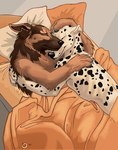 Rating: s
ID: 2974810
Date: 2021-10-14 13:33:21 -0400
Status: active
Score: 32
2005 anthro bayshore_(artist) bed bedroom black_nose canid canine canis dalmatian domestic_dog duo eyes_closed furniture german_shepherd heart_symbol herding_dog inside male male/male mammal on_bed pastoral_dog romantic romantic_couple simple_background sleeping under_covers post #2974810