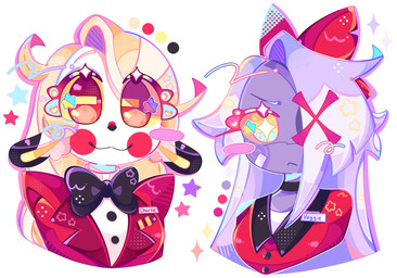 Rating: s
ID: 5525612
Date: 2025-04-23 19:48:39 -0400
Status: active
Score: 4
2024 accessory angel anthro black_bow_tie black_choker black_ear_tips black_jewelry black_necklace black_nose blonde_eyebrows blonde_hair bovid bow_ribbon bow_tie bust_portrait button_(fastener) caprine charlie_morningstar cheek_spots choker circle closed_frown clothed clothed_anthro clothed_female clothed_humanoid clothing colored demon digital_drawing_(artwork) digital_media_(artwork) dipstick_ears duo ear_markings english_description eye_through_hair eyebrows eyelashes eyelashes_through_hair fallen_angel female female_anthro female_humanoid frown frowning_at_viewer fur goat grey_body grey_eyebrows grey_hair grey_markings grey_skin hair hair_accessory hair_bow hair_over_eye hair_ribbon hazbin_hotel hi_res horizontal_pupils humanoid jewelry light lighting long_hair looking_at_viewer mammal markings mouth_closed multicolored_ears name_tag necklace orange_sclera pink_eyelashes portrait punipuniii pupils red_bow red_clothing red_eyes red_suit ribbons shaded simple_background smile smiling_at_viewer sparkles star_(shape) star_pupils suit swirl_(marking) thick_eyelashes translucent translucent_hair vaggie_(hazbin_hotel) white_background white_body white_dress_shirt white_fur white_pupils yellow_eyes yellow_pupils post #5525612