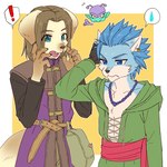 Rating: s
ID: 5592413
Date: 2025-05-23 09:02:53 -0400
Status: active
Score: 4
1:1 anthro belt belt_pouch black_nose blue_body blue_fur bodily_fluids canid canine canis claws clothing curse cute_fangs domestic_dog dragon_quest_xi duo ear_piercing ear_ring erik_(dragon_quest_xi) exclamation_point fangs fantasy finger_claws folded_ears fur gloves handwear jewelry kemono luminary_(dragon_quest) male mammal multicolored_body multicolored_fur necklace piercing pointy_ears ring_piercing shirt speech_bubble sweat sweatdrop tan_body tan_fur teba_motoko teeth topwear tunic two_tone_body two_tone_fur wolf post #5592413