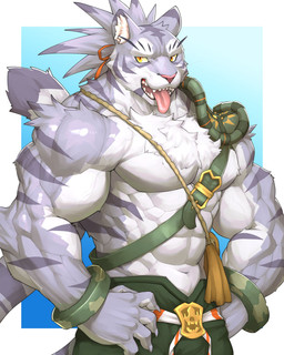 Rating: s
ID: 4494673
Date: 2023-12-25 18:48:14 -0500
Status: active
Score: 42
4:5 absurd_res anthro captainjohkid clothed clothing cygames felid fur grey_body grey_fur hi_res looking_at_viewer male mammal muscular muscular_male nimbus_(world_flipper) pantherine solo tiger tongue tongue_out white_body white_fur world_flipper yellow_eyes post #4494673