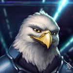 Rating: s
ID: 5221637
Date: 2024-12-03 20:27:46 -0500
Status: active
Score: 14
1:1 2024 accipitrid accipitriform alcander anthro armor avian bald_eagle beak bird cereus93 confident confident_male detailed detailed_feathers eagle feathers headshot_portrait hi_res looking_at_viewer machine male portrait power_armor science_fiction science_fiction_background sea_eagle smile smiling_at_viewer solo white_body white_feathers yellow_beak yellow_eyes post #5221637