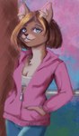 Rating: s
ID: 5023849
Date: 2024-09-01 15:34:49 -0400
Status: active
Score: 9
2024 anthro bent_arm black_nose blue_bottomwear blue_clothing blue_eyes blue_pants bottomwear bra breasts brown_body brown_claws brown_fur brown_hair brown_inner_ear_fluff chest_tuft claws cleavage clothed clothed_anthro clothed_female clothing colored digital_media_(artwork) digital_painting_(artwork) domestic_cat eyelashes felid feline felis female finger_claws fur hair hands_in_both_pockets hoodie inner_ear_fluff mammal medium_hair multicolored_body multicolored_fur outside painting_(artwork) pants pink_clothing pink_hoodie pink_inner_ear pink_topwear plant portrait railing releasethebuns shaded sky smile solo standing tan_body tan_fur thin_eyebrows three-quarter_portrait topwear tree tuft two_tone_body two_tone_fur underwear unzipped white_bra white_clothing white_underwear zipper post #5023849