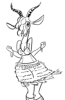 Rating: s
ID: 5762547
Date: 2025-08-07 12:10:49 -0400
Status: active
Score: 11
2015 2_horns antelope anthro black_and_white bovid bracelet breasts cleavage clothed clothing disney female fully_clothed gazelle gazelle_(zootopia) hair hip_sway horn jewelry looking_at_viewer mammal monochrome simple_background smaggthesmug solo swaying white_background zootopia post #5762547