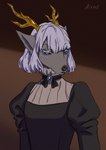 Rating: s
ID: 5170928
Date: 2024-11-09 15:57:57 -0500
Status: active
Score: 24
ais05 anthro black_nose black_sclera clothed clothing digital_media_(artwork) dragon female fur furred_dragon furred_scalie hair hi_res horn hybrid lilith_(paledrake) looking_at_viewer mammal mythological_creature mythological_scalie mythology paledrake reptile scales scalie simple_background solo unknown_species white_hair post #5170928