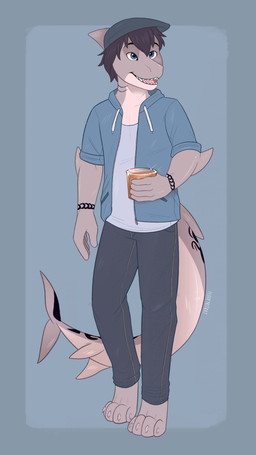 2018 alcohol anthro barefoot beverage clothed clothing digital_media_(artwork) fish floofykitkat hair hat jacket ka'eo_Ó_coileáin male marine open_mouth pants shark shirt simple_background smile solo standing
Rating: Safe
Score: 1
User: Stealtheart
Date: June 19, 2018 2018 alcohol anthro barefoot beverage clothed clothing digital_media_(artwork) fish floofykitkat hair hat jacket ka'eo_Ó_coileáin male marine open_mouth pants shark shirt simple_background smile solo standing
Rating: Safe
Score: 1
User: Stealtheart
Date: June 19, 2018