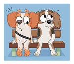 Rating: s
ID: 5535655
Date: 2025-04-28 04:40:16 -0400
Status: active
Score: 12
2020 ambiguous_gender american_foxhound anthro aussiecuno bag bench bird_dog black_body black_fur black_nose blue_background bluey_(series) border brown_body brown_fur canid canine canis captain_(bluey) digital_drawing_(artwork) digital_media_(artwork) domestic_dog duo ellipsis english_setter featureless_crotch female_(lore) floppy_ears foxhound fur grey_nose hand_on_hand hi_res hunting_dog looking_away male_(lore) mammal markings mia_(bluey) nude on_bench orange_body orange_fur romantic scent_hound setter simple_background sitting sitting_on_bench spots spotted_body spotted_fur surprise white_body white_border white_fur young young_anthro post #5535655