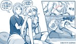Rating: s
ID: 4612114
Date: 2024-02-20 16:36:27 -0500
Status: active
Score: 171
2024 4_toes 7:4 adobe_photoshop_(artwork) animal_noises anthro arf arm_tuft bed bent_leg biped blue_line_art blush blush_lines bodily_fluids bottomwear bra breasts canid canine canis chest_tuft claws clothed clothing collarbone colored_line_art comic conditional_dnp dark_shirt dark_t-shirt database_error_(twokinds) dialogue digital_drawing_(artwork) digital_media_(artwork) digitigrade direction_lines distorted_contour duo elbow_tuft ellipsis embarrassed english_text exclamation_point extended_leg eyebrow_through_hair eyebrows eyelashes eyeliner eyes_closed feet female female_anthro fluffy fluffy_tail flying_sweatdrops footprint fur furniture glistening glistening_eyes hair hair_on_shoulder hi_res hindpaw hitting hitting_another human interrobang iris keidran knee_tuft leg_tuft long_hair long_tail looking_at_another looking_at_back looking_at_partner looking_pleasured makeup male male/female male_human mammal moan monochrome monotone_body monotone_fur monotone_hair motion_lines navel neck_muscles on_bed onomatopoeia open_mouth outside_panel panel_skew path_lines pawprint paws pillow pupils question question_mark raine_silverlock red_blush scratching scratching_back sensitive_tail shaking shirt shocked shorts shoulder_tuft simple_background sitting sketch slap_mark smile snout sound_effects speed_lines spot_color startled surprised_expression sweat sweatdrop t-shirt tail tail_stimulation tailgasm teeth teeth_showing text thinking thought_bubble thoughtful_expression toe_claws toes tom_fischbach tongue tongue_out topwear translucent translucent_hair trembling tube_top tuft twokinds underwear white_body white_fur wide_eyed wolf wondering post #4612114