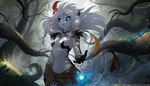 Rating: s
ID: 5538538
Date: 2025-04-29 21:21:53 -0400
Status: active
Score: 163
2025 5_fingers 7:4 absurd_res accessory anthro black_body black_feathers black_fur black_sclera blue_eyes breasts clothed clothed_anthro clothed_female clothing conditional_dnp detailed_background digital_media_(artwork) feather_in_hair feathers featureless_breasts felid female fingers fog forest front_view fur fur_markings hair hair_accessory hi_res lion looking_at_viewer loose_feather mammal markings medium_breasts multicolored_body multicolored_fur narikusha navel outside pantherine partially_clothed partially_clothed_anthro partially_clothed_female plant reaching_towards_viewer smile solo spirit standing tail tom_fischbach topless topless_anthro topless_female tree tribal tribal_clothing two_tone_body two_tone_fur twokinds white_body white_fur will-o'-the-wisp willow_wisp post #5538538