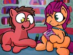 Rating: s
ID: 3782530
Date: 2022-12-31 00:03:55 -0500
Status: active
Score: 51
2022 4:3 = anon banned_from_equestria big_brian brown_hair digital_media_(artwork) duo earth_pony equid equine eyelashes female feral green_eyes hair hasbro horse human lying male mammal micro mlp_g5 my_little_pony no_pupils on_front one_eye_closed open_mouth orange_body pixel_(artwork) pony purple_hair quadruped red_body sitting size_difference sluttershy smile style_emulation sunny_starscout_(mlp) yellow_eyes post #3782530