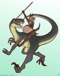 Rating: s
ID: 5655819
Date: 2025-06-20 14:36:08 -0400
Status: active
Score: 4
4_toes 5_fingers ambiguous_gender anthro belly big_belly black_nose blonde_hair bottomwear brown_body brown_fur canid canine canis clothed clothed_anthro clothed_female clothing dansharkman dinosaur dobermann domestic_dog duo fangs feet female feral fingers flat_chested fur green_body green_scales hair hi_res hindpaw humanoid_hands loincloth mammal melee_weapon paws pinscher polearm pregnant pregnant_anthro pregnant_female prehistoric prehistoric_species reptile sabertooth_(anatomy) scales scalie spear tail teeth toes tongue tribal weapon wooga_(dansharkman) post #5655819