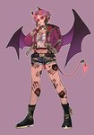 Rating: s
ID: 4613278
Date: 2024-02-21 05:18:42 -0500
Status: active
Score: 4
2_horns accessory boots bottomwear clothed clothing crop_top crossgender demon demon_humanoid denim denim_bottomwear denim_clothing denim_shorts ear_piercing female fishnet_clothing fishnet_legwear footwear furgonomics hair hand_print hi_res horn horned_humanoid hotpants humanoid humanoid_pointy_ears jacket joydoesathing legwear membrane_(anatomy) membranous_wings morvay_(nu:_carnival) mtf_crossgender nu:_carnival piercing pointy_ears purple_hair shirt shoes shorts solo spade_tail standing tail tail_accessory tailband tailed_humanoid tan_body tan_skin tomboyish_sidetails topwear winged_humanoid wings womb_tattoo post #4613278