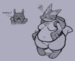 Rating: s
ID: 5196471
Date: 2024-11-21 12:49:43 -0500
Status: active
Score: 34
2024 3_fingers 3_toes ambiguous_gender ambiguous_text annoyed anthro belly big_belly canid canine dialogue digital_media_(artwork) duo eeveelution eyes_closed featureless_chest featureless_crotch feet fingers fupa generation_2_pokemon generation_4_pokemon grey_background greyscale looking_down lucario male mammal monochrome moobs mouth_closed multiple_images navel nintendo nude obese obese_anthro obese_male oofmasterxd open_mouth overweight overweight_anthro overweight_male pawpads pokemon pokemon_(species) shadow sharp_teeth simple_background sketch source_request spikes spikes_(anatomy) tail teeth thick_thighs toes tongue umbreon unavailable_at_source weight_conscious post #5196471