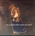 Rating: s
ID: 4945169
Date: 2024-07-27 00:04:40 -0400
Status: active
Score: 124
alternate_species apogee_(tinygaypirate) avian bird bridge_piercing brown_eyes canid canine canis cheek_piercing chicken countershade_torso countershading domestic_dog draw_over earrings_only english_text facial_piercing feathers female feral fur galliform gallus_(genus) hair hi_res hybrid long_hair mammal meme mottled mottled_body mottled_skin nose_piercing one_ear_up phasianid piercing profanity skateboard solo tail tail_feathers tan_body tan_feathers tan_fur tan_inner_ear text vehicle yshanii post #4945169