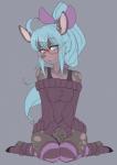 Rating: s
ID: 574326
Date: 2014-12-20 16:38:21 -0500
Status: active
Score: 52
absurd_res anthro biped blue_hair clothing deer ethersaga eyewear female front_view glasses hair hi_res hooves kneeling legwear looking_at_viewer mammal open_mouth pattern_clothing pattern_legwear smile solo stockings striped_clothing striped_legwear stripes sweater topwear post #574326