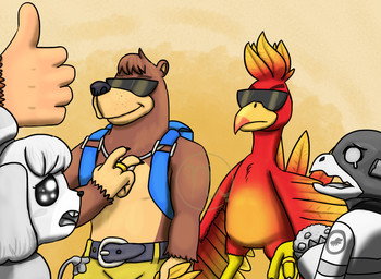 Rating: s
ID: 5710570
Date: 2025-07-15 14:08:17 -0400
Status: active
Score: 11
2019 4_fingers adobe_photoshop_(artwork) animal_crossing anthro ape artist_logo avian backpack bangs banjo-kazooie banjo_(banjo-kazooie) beak bear belt belt_buckle black_belt black_claws black_nose blonde_hair blue_backpack bodily_fluids bottomwear bouquet breegull brown_bear brown_body brown_eyebrows brown_fur brown_hair buckle buckteeth claws closed_beak closed_smile clothed clothed_anthro clothed_female clothed_male clothing colored crying digit_ring digital_drawing_(artwork) digital_media_(artwork) donkey_kong_(character) donkey_kong_(series) english_description eyebrows falco_lombardi feather_hair feathered_wings feathers feet female female_anthro female_feral feral fingers floppy_ears flower flower_bouquet freckled_face freckles frown fur gesture grey_body grey_ears grey_feathers grey_flower grey_fur grey_tongue group hair hand_gesture hand_holding haplorhine hi_res husband_and_wife interspecies isabelle_(animal_crossing) jacket jewelry kazooie light lighting logo lop_ears male male/female male_anthro mammal married_couple mostly_offscreen_anthro mostly_offscreen_character mostly_offscreen_male mouth_closed multicolored_hair necklace nintendo open_beak open_frown open_mouth orange_wings plant ponytail primate pseudo_hair rareware red_body red_eyebrows red_feathers red_wings ring sad semi-anthro shaded shirtless_anthro shirtless_male short_hair shorts simple_background skywater smile sparkles sparkling_eyes star_fox super_smash_bros. super_smash_bros._ultimate talons tan_body tan_hands tan_skin tears tears_of_sadness teeth thumbs_up toes tongue topwear two_tone_hair ursine wedding_ring white_beak white_clothing white_jacket white_topwear wings yellow_background yellow_beak yellow_bottomwear yellow_clothing yellow_shorts post #5710570