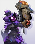 Rating: s
ID: 5021116
Date: 2024-08-31 06:30:12 -0400
Status: active
Score: 79
2024 >:3 anthro arm_blade arm_strap arm_tuft arm_wraps armor artist_name bear belt ben_day_dots butt cel_shading chest_tattoo clothing dark_body dark_fur ear_tuft epic_games eye_scar facial_scar female fortnite fur furgonomic_headwear furgonomics gauntlets gauntlets_(weapon) gloves glowing glowing_eyes glowing_mouth glowing_nose handwear harness hi_res hip_tuft hood ishiexe looking_at_viewer looking_back looking_back_at_viewer mammal multicolored_body multicolored_fur pink_eyes pink_mouth pink_nose portrait power_fist purple_body purple_clothing purple_fur raven_team_leader rear_view scar shaded shadow shadow_face shield_potion shoulder_tuft simple_background slurp_juice solo tattoo text three-quarter_portrait tuft wet wet_body white_background wraps post #5021116