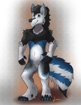 Rating: s
ID: 4176716
Date: 2023-07-17 15:45:08 -0400
Status: active
Score: 2
2023 4_fingers 5_toes absurd_res anthro black_body black_fur black_markings black_nose blue_body blue_claws blue_ear_tips blue_eyes blue_fur canid canine canis claws digital_drawing_(artwork) digital_media_(artwork) digitigrade dipstick_ears ear_markings eran_morkon feet fingers fluffy fluffy_tail fur grey_body grey_ears grey_fur grey_markings hair hi_res long_hair looking_ahead male mammal mane markings multicolored_ears shaded signature simple_background simple_shading smile solo standing tail toes toony watermark white_body white_fur wolf wolf_lycaon_(artist) post #4176716