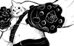 Rating: s
ID: 5547585
Date: 2025-05-04 01:27:46 -0400
Status: active
Score: 5
16:10 aiming aiming_at_viewer ammo_belt anthro bandai_namco beady_eyes belly digimon digimon_(species) gargomon gun_arm horn long_ears male monochrome musclegut muscular navel pecs sketch smile solo widescreen winick-lim post #5547585