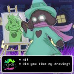 Rating: s
ID: 5129230
Date: 2024-10-21 01:25:41 -0400
Status: active
Score: 63
1:1 2024 absurd_res anthro black_body black_fur blush bovid caprine clothed clothing darkner deltarune english_text eyewear fur glasses goat hat headgear headwear hi_res lonelywolfyboi male mammal ralsei scarf solo text text_box undertale_(series) post #5129230