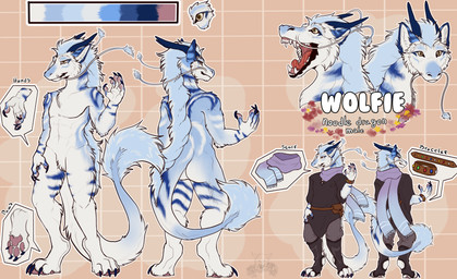 Rating: s
ID: 5674018
Date: 2025-06-28 19:03:44 -0400
Status: active
Score: 11
5_fingers absurd_res anthro barbel_(anatomy) biped claws clothed clothing color_swatch dragon eastern_dragon fangs fingers flesh_whiskers fur furred_dragon furred_scalie hi_res horn kasicz male model_sheet mythological_creature mythological_scalie mythology open_mouth pawpads paws scalie scarf solo tail teeth wolfie-feral post #5674018